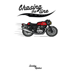 ICON Collection 3/5: Chasing the Line Tee WHITE Design